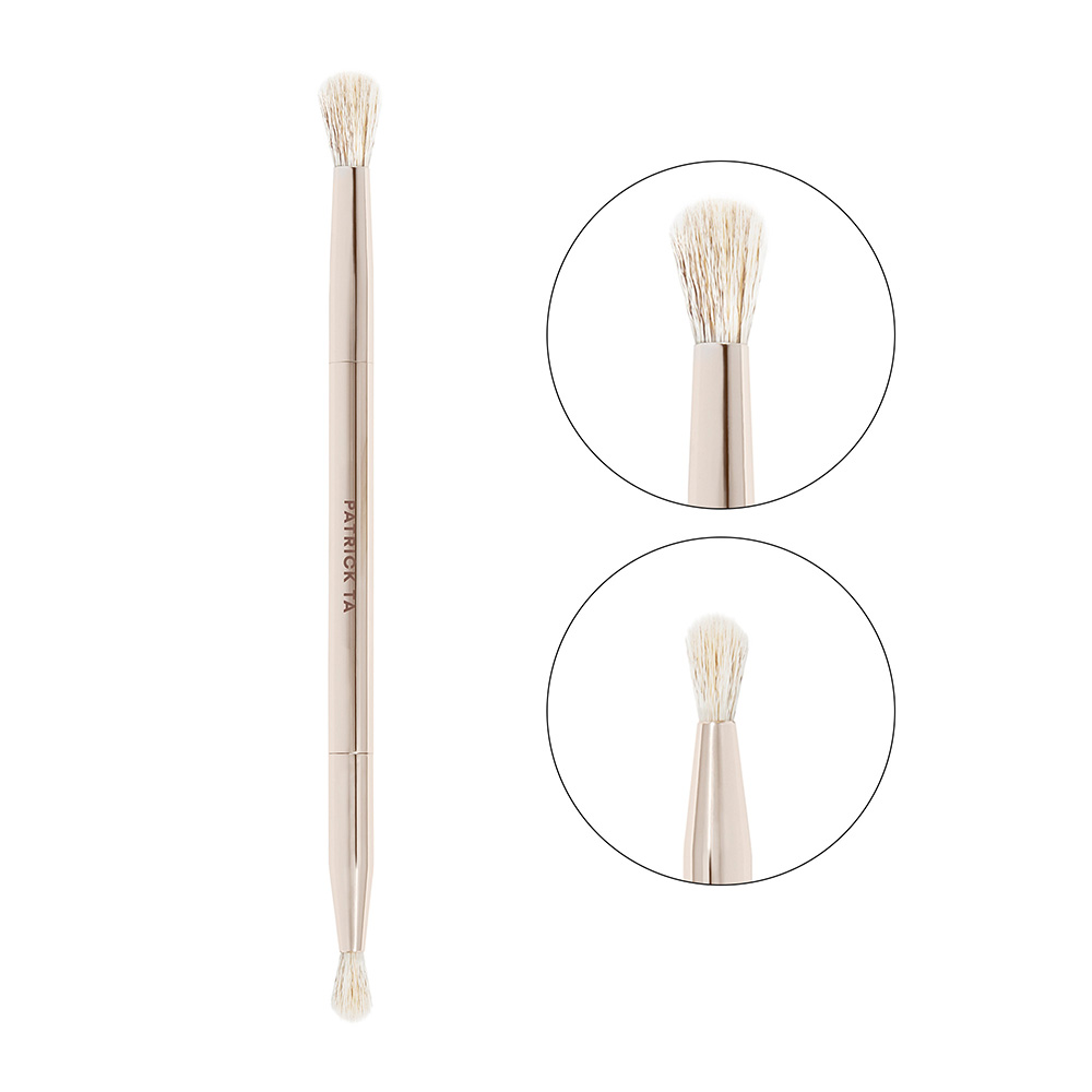 DUAL ENDED EYESHADOW BRUSH (BROCHA DOBLE PUNTA PARA OJOS)